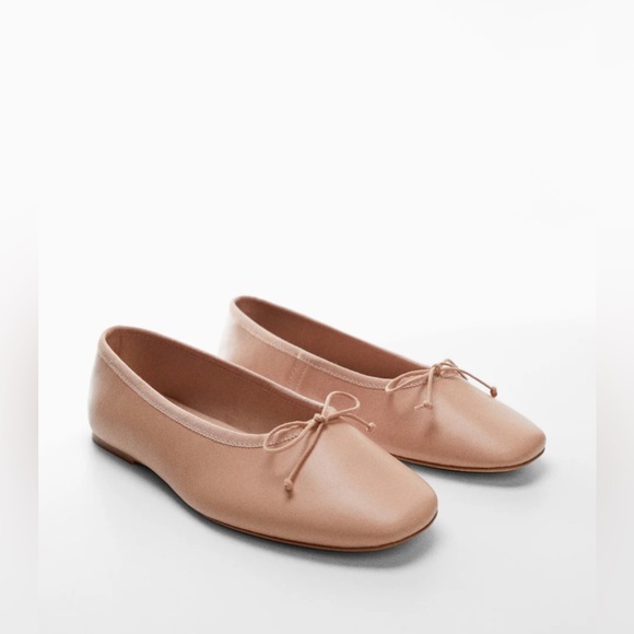 Mango Shoes - Mango Pink Flats